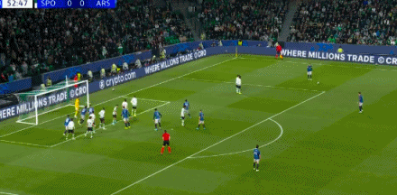 阿森纳客场1-0力克葡超冠军葡萄牙体育 晋级欧冠