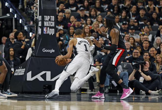 文班亚马确诊脑震荡 马刺三将伤退系列赛悬念重